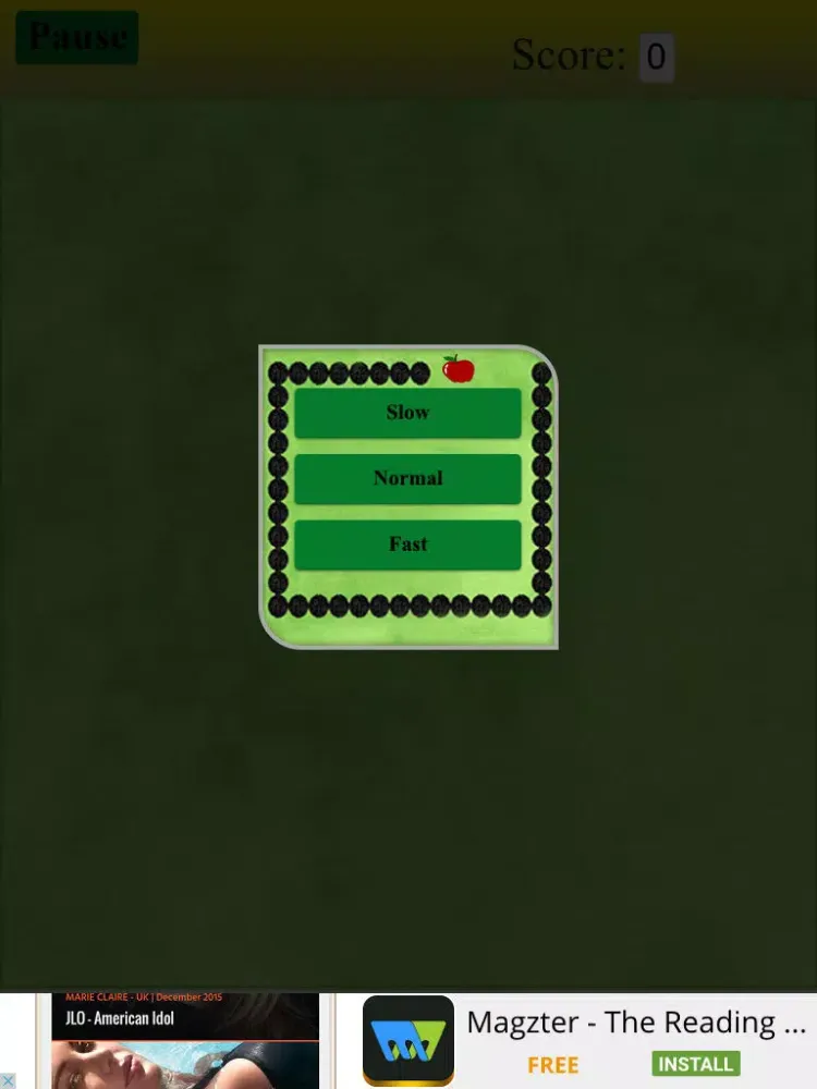 Tangkapan layar Classic Snake Casual Game iPad 