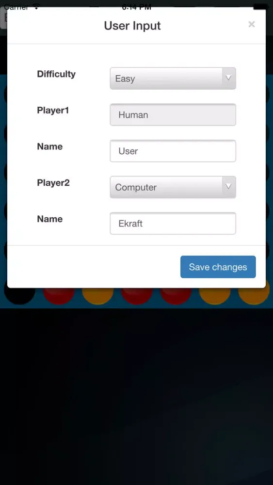 Four In A Row Connection Game স্ক্রিনশট