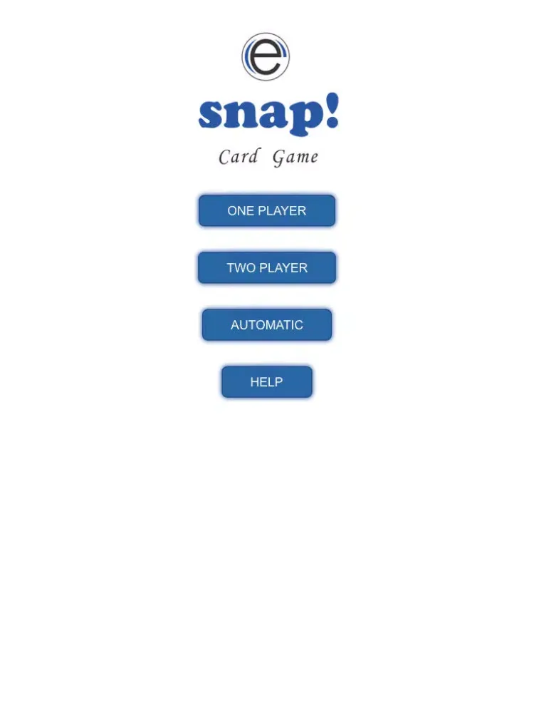 Snap The Card Game iPad  Screenshots