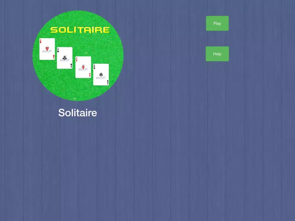 Free Solitaire Card Game iPad  स्क्रीनशॉट