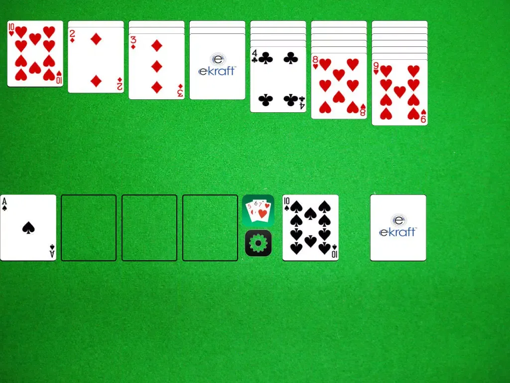 Free Solitaire Card Game iPad  स्क्रीनशॉट