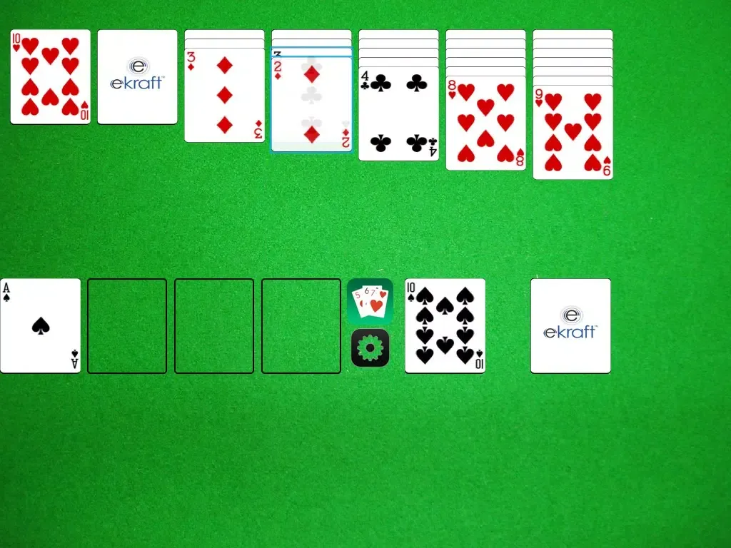 Free Solitaire Card Game iPad  स्क्रीनशॉट