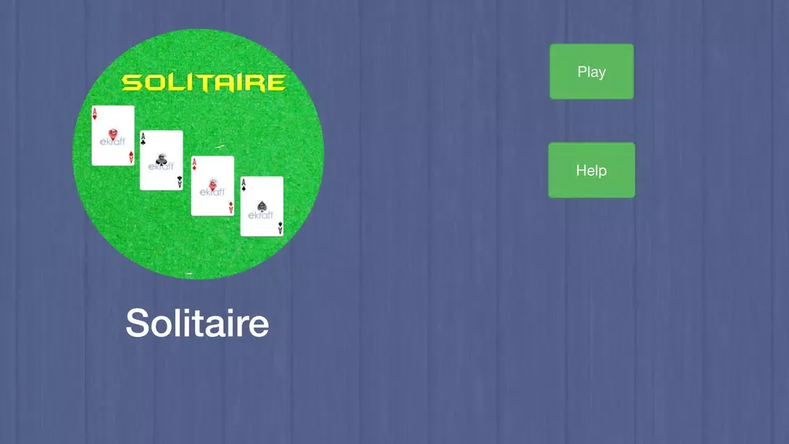 Free Solitaire Card Game स्क्रीनशॉट