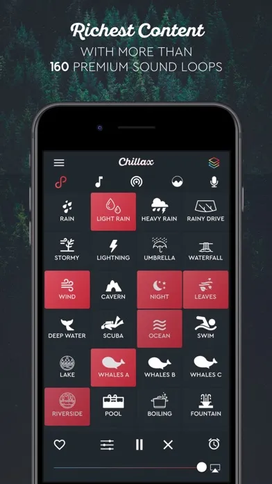 Zrzuty ekranu Sleep Sounds & Relax, Chillax