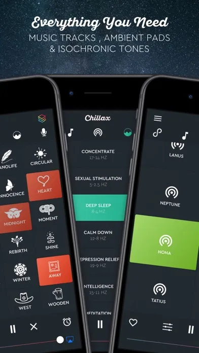 Zrzuty ekranu Sleep Sounds & Relax, Chillax
