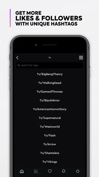 تصاویر Hashtag Generator - Tage App