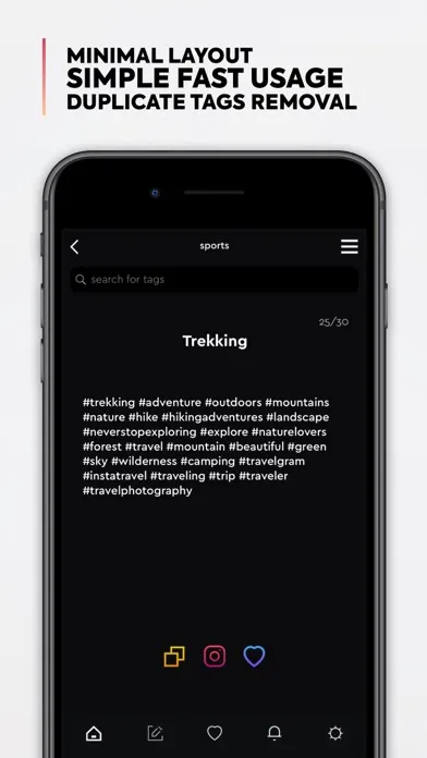 تصاویر Hashtag Generator - Tage App