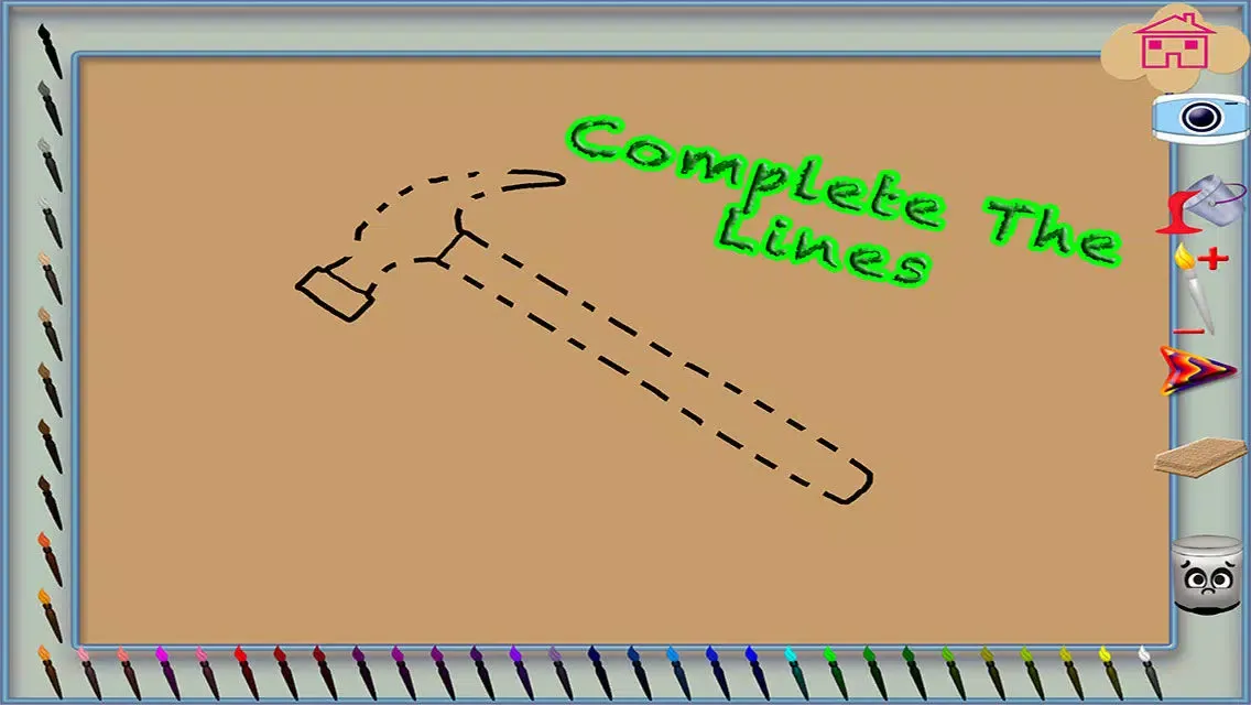123 Tools Coloring - Educational Fun Working Tools Coloring Pages Game سکرین شاٹس