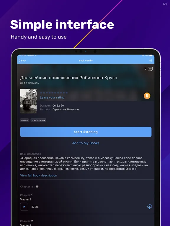 Booklis: Best Audiobooks Now iPad 應用截圖