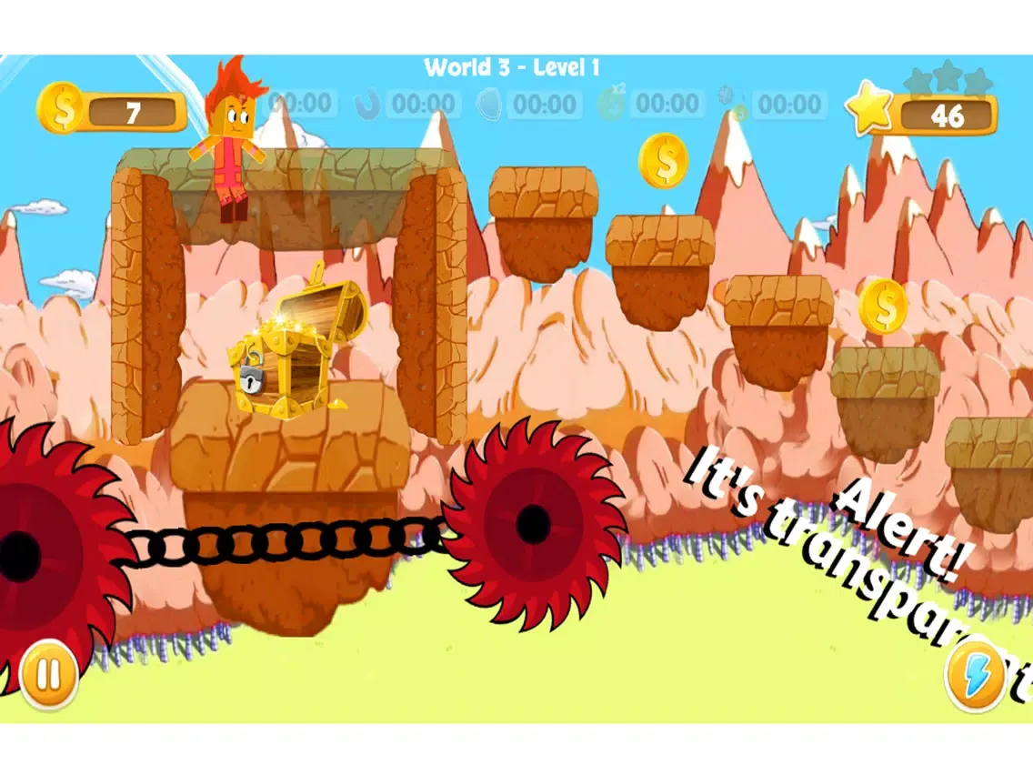 Скриншоты Square Head Runers iPad 