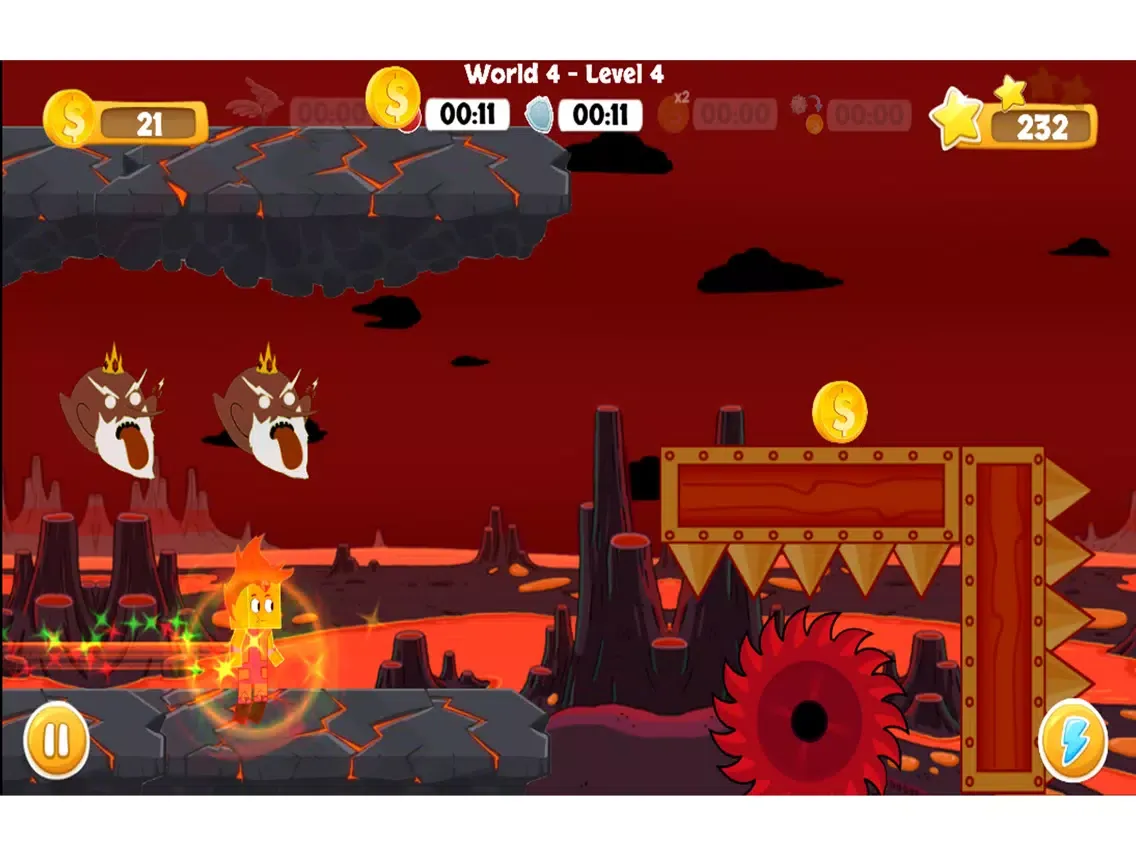 Скриншоты Square Head Runers iPad 