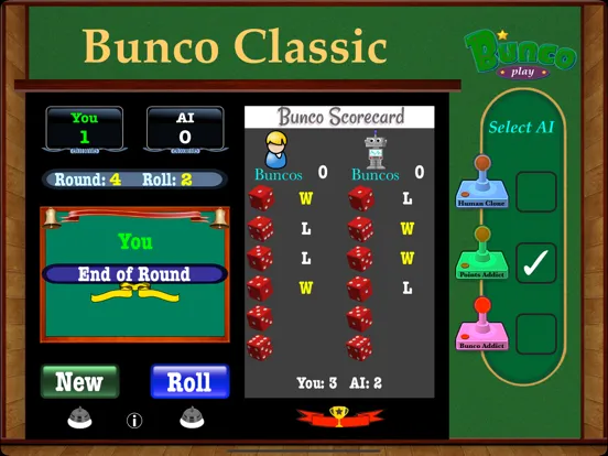 Bunco Classic iPad  Screenshots