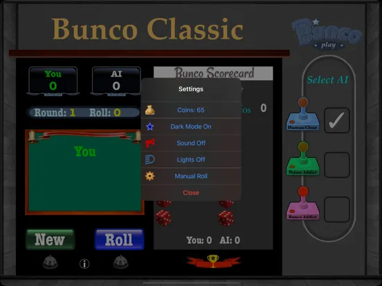 Bunco Classic iPad  Screenshots