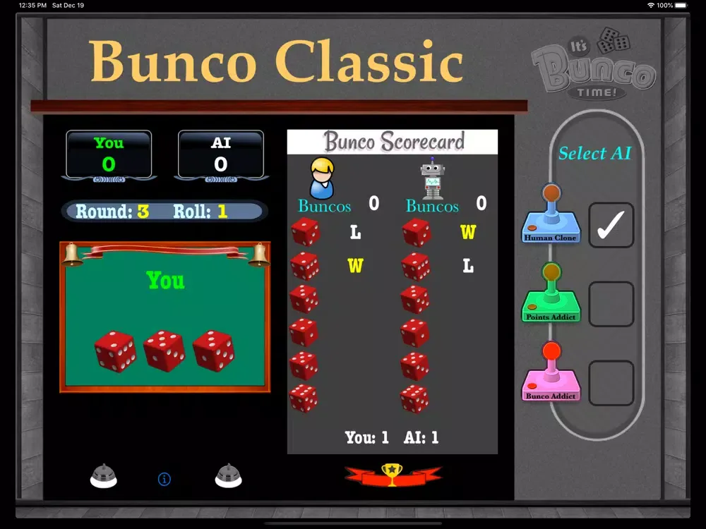 Bunco Double Classic iPad 应用截图
