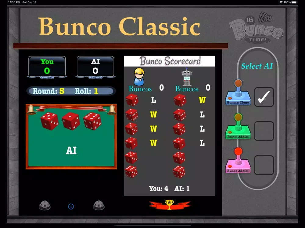 Bunco Double Classic iPad 应用截图