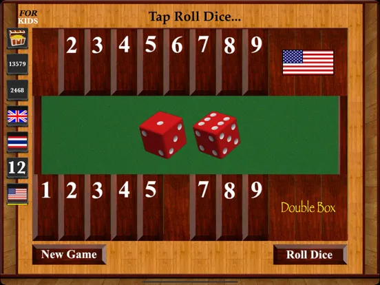 Скриншоты Shut the Box Classic iPad 