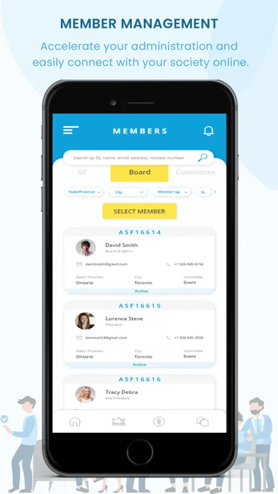 OneViz Amity سکرین شاٹس