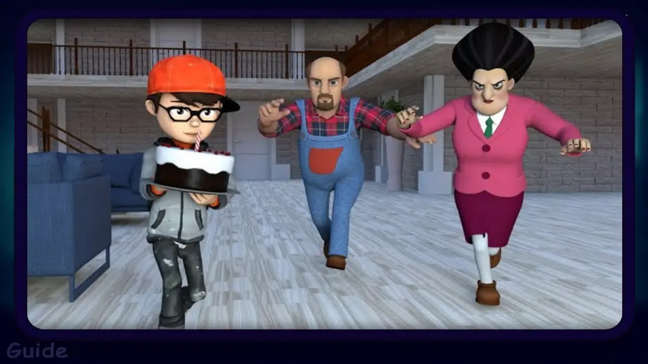 Mod for Scary Neighbor Teacher(walkthrough) سکرین شاٹس