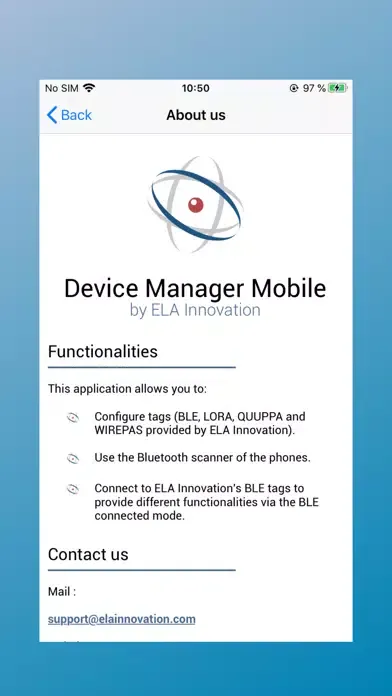 Capturas de pantalla de Device Manager Mobile
