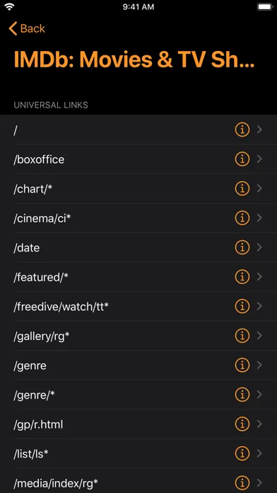 Knil - Universal Links Testing Screenshots