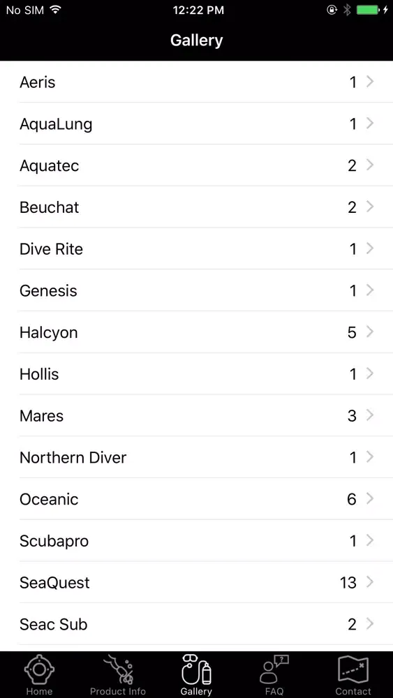 Captures d'écran de Scuba-Fix
