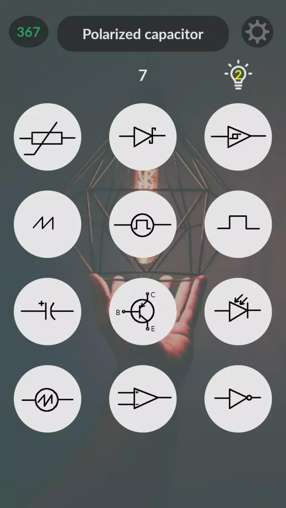 Screenshot di Electrical Symbols Quiz