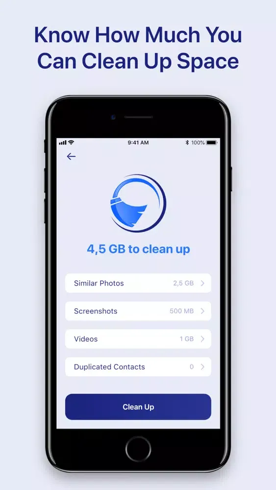 Tangkapan skrin SmartClean - Storage Protector