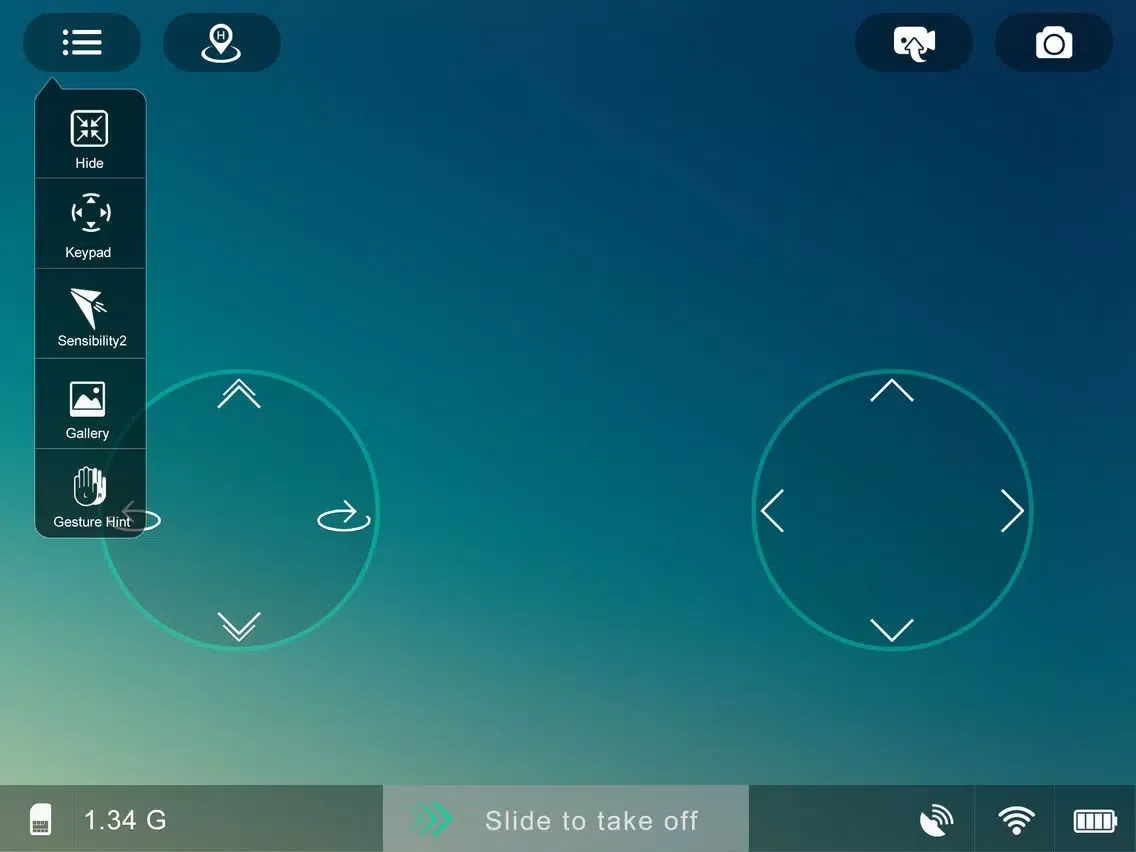 Elanview iPad  سکرین شاٹس
