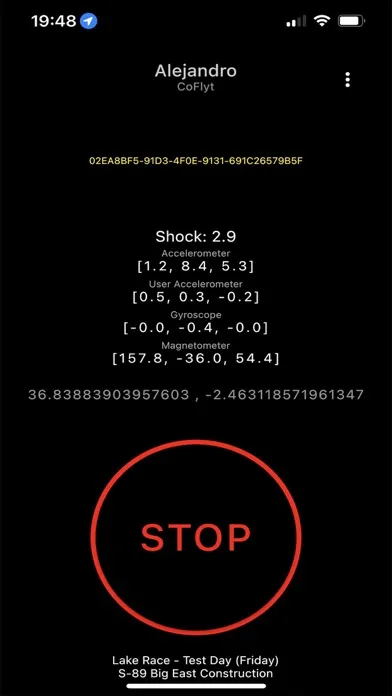 ภาพหน้าจอของ Knecto Live Track