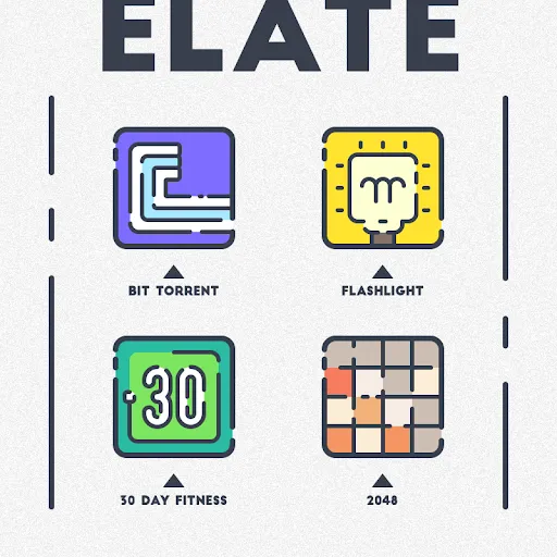 Скриншоты Elate Icon Pack