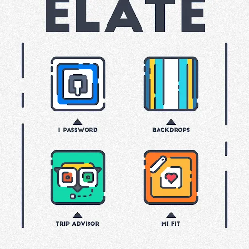 Скриншоты Elate Icon Pack