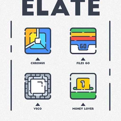 Скриншоты Elate Icon Pack