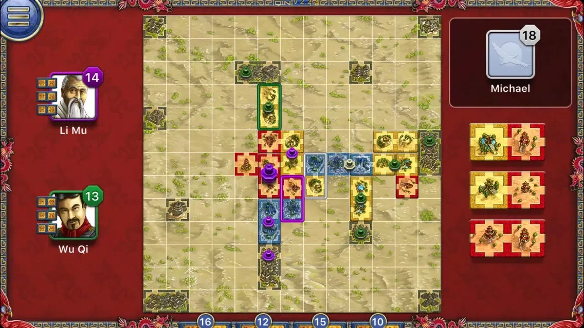 Captures d'écran de Reiner Knizia's Qin