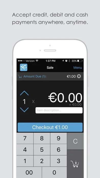 Screenshot di Elavon MobileMerchant