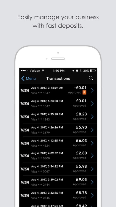Elavon MobileMerchant应用截图