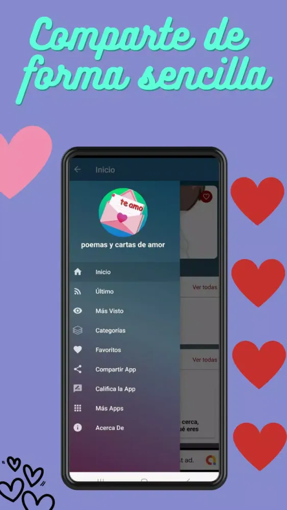 تصاویر poemas y cartas de amor