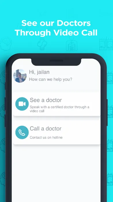 Tangkapan skrin CHG Video Call