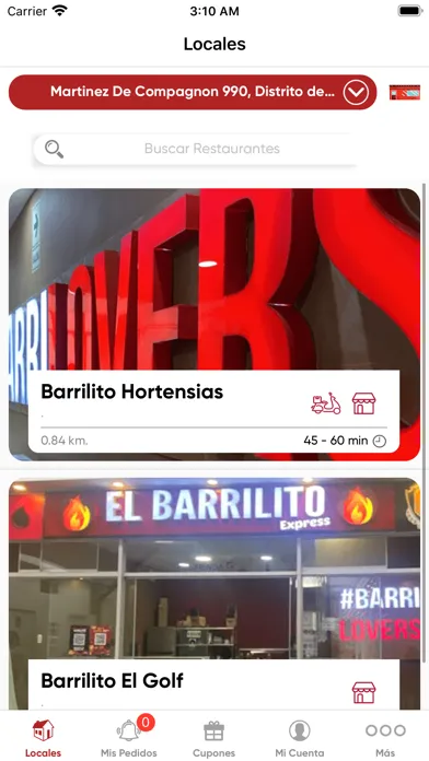ภาพหน้าจอของ Barrilito Express