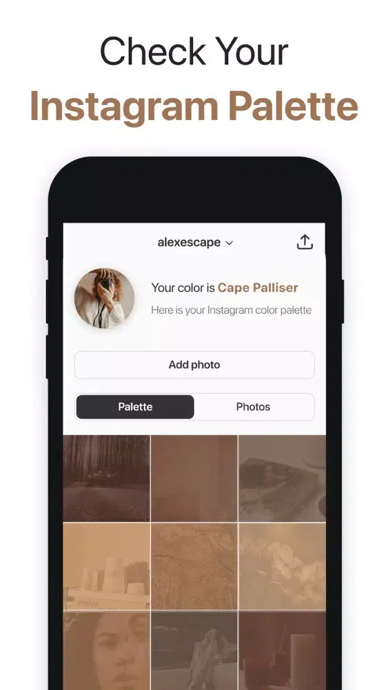 InPalet: Preview for Instagram سکرین شاٹس