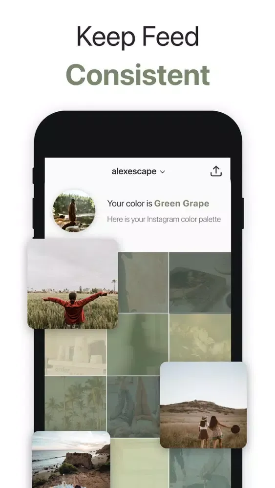 InPalet: Preview for Instagram سکرین شاٹس