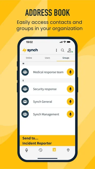 Synch Push To Talk (PTT) स्क्रीनशॉट