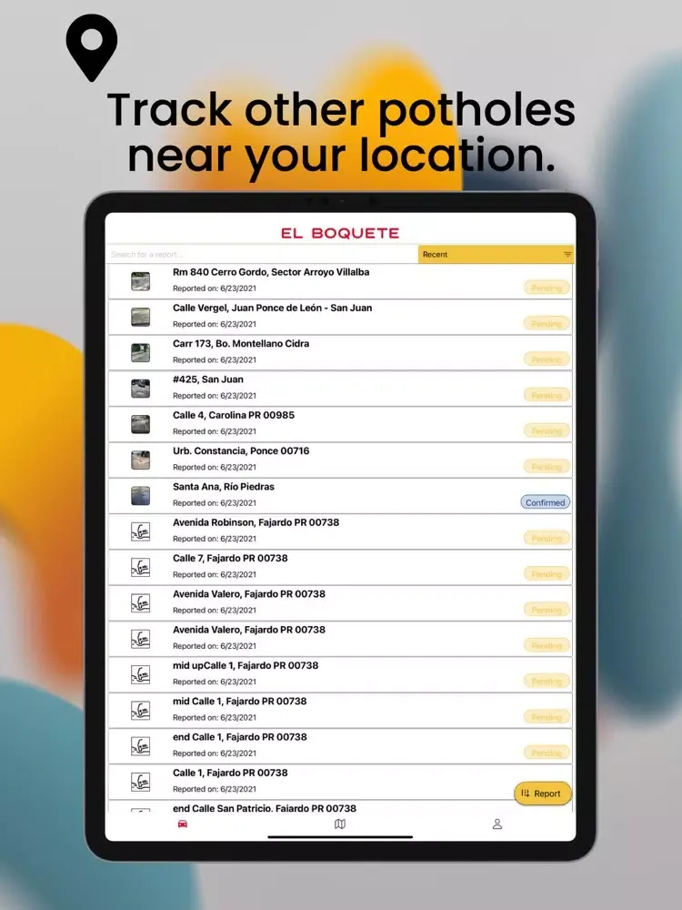 Capturas de pantalla de El Boquete iPad 