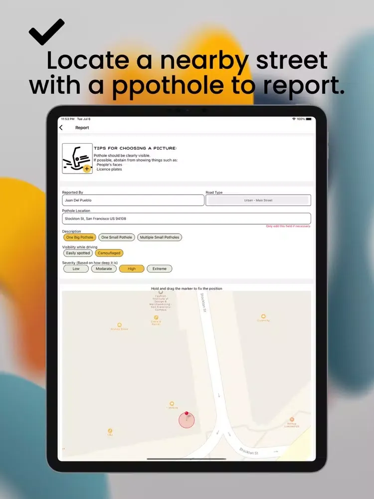 Capturas de pantalla de El Boquete iPad 