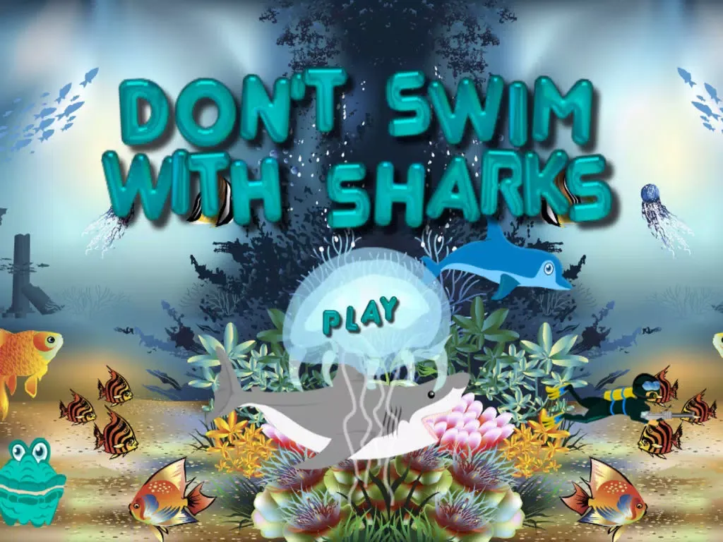 Tangkapan skrin Don't Swim With Sharks iPad 