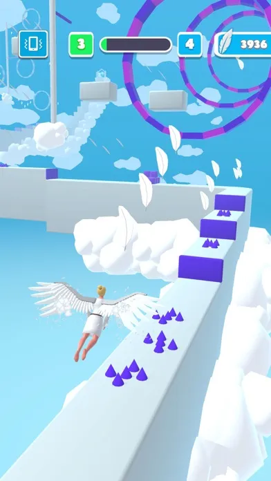Tangkapan layar Angel Runner