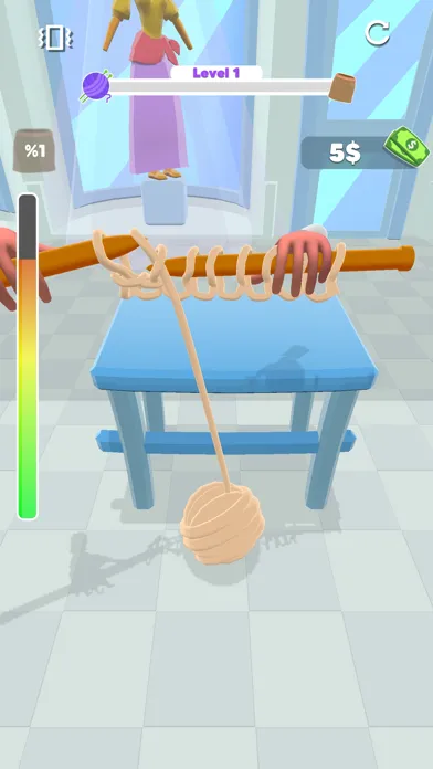 Capturas de tela do Big Stitch - 3D Knit game