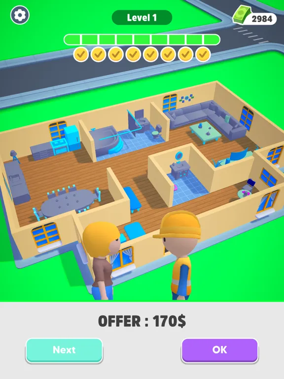 Home Builder 3D ! iPad  스크린샷