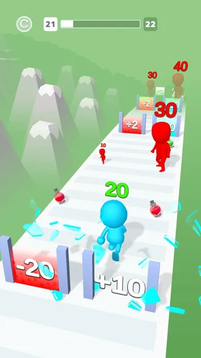 Tangkapan layar Giant Push
