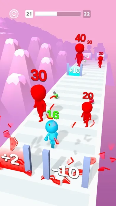 Tangkapan layar Giant Push