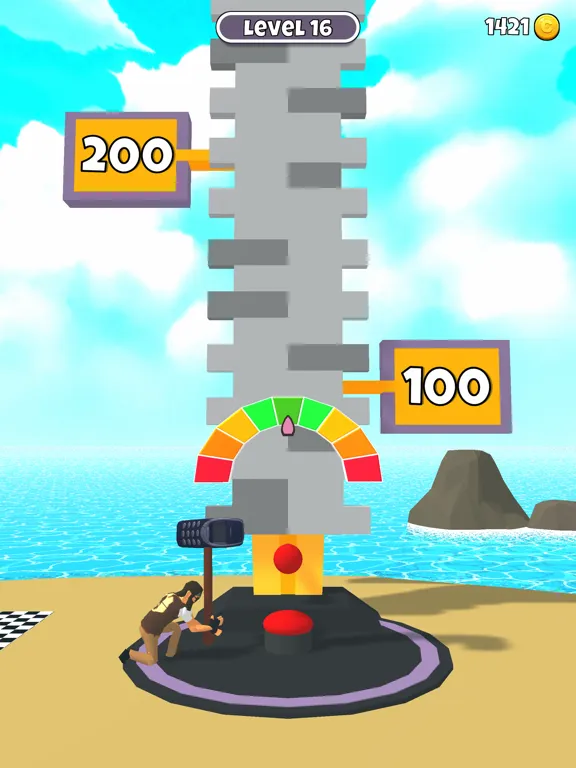 Captures d'écran de Hammer Runner 3D iPad 